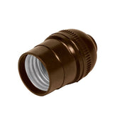 Zocalo de baquelita sencillo en funda volteck